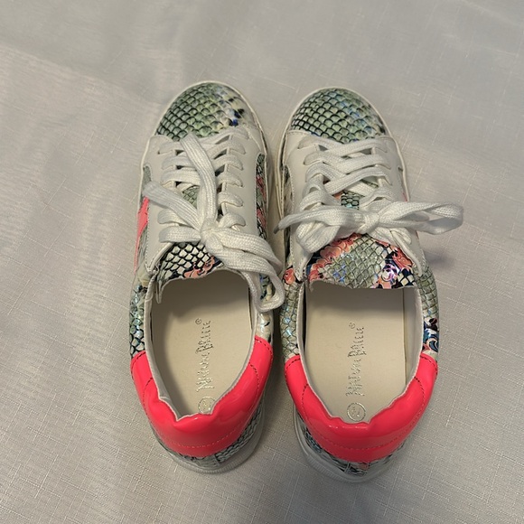BRAND NEW Natural Breeze Multi Color Snake Skin pattern shoes size 7.5 - Picture 5 of 7